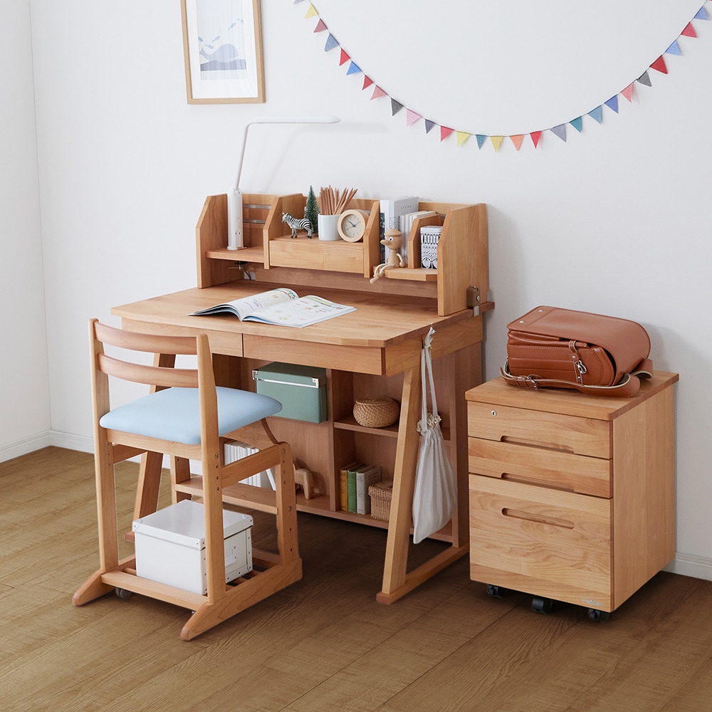 収納力のある学習デスクシリーズ 【WINDY】(堀田木工所)｜通販の