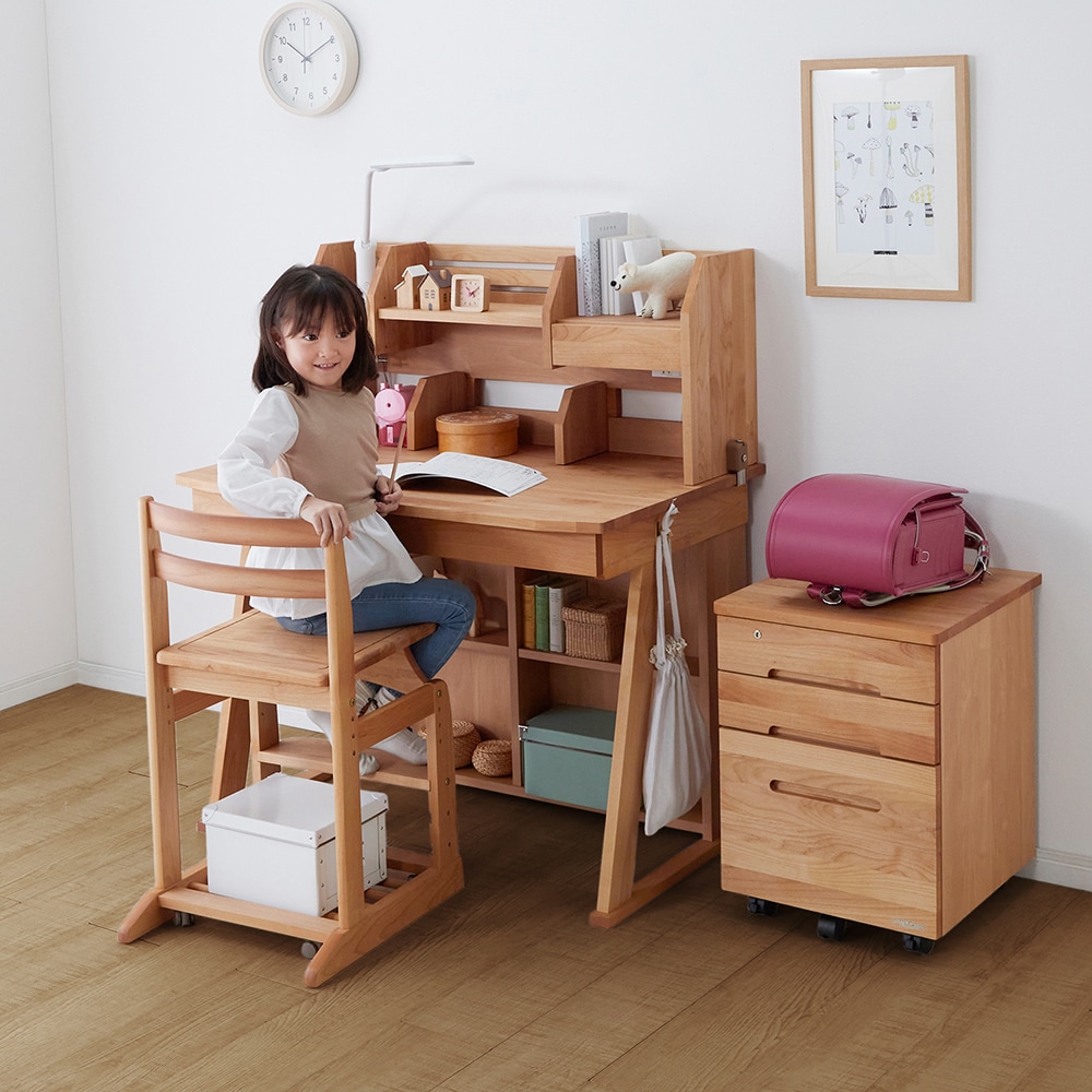 収納力のある学習デスクシリーズ 【WINDY】(堀田木工所)｜通販の