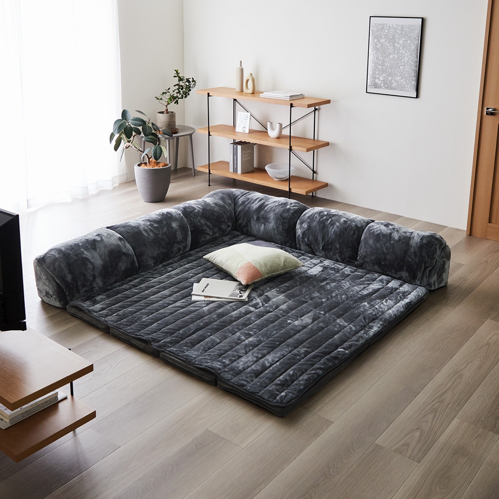 専用別売パーツ】あったかなめらかなカバーが洗えるコーナーロー