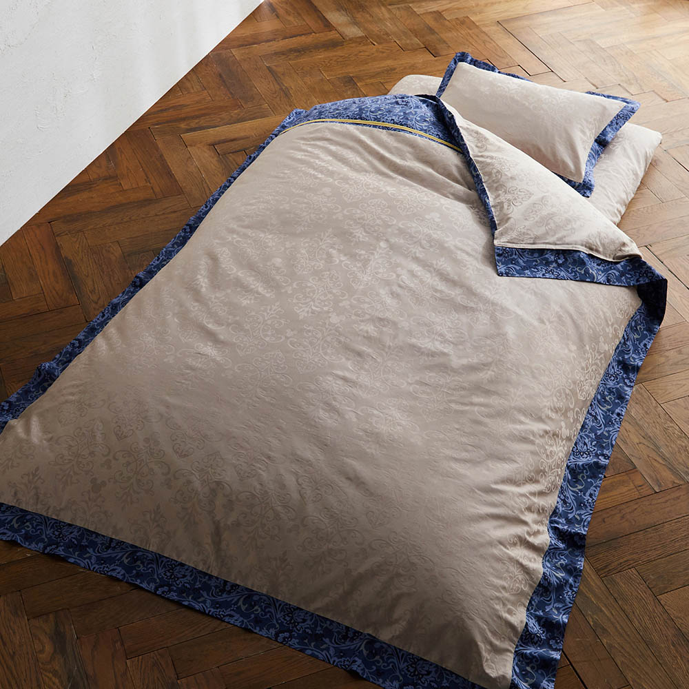 ジャカード織の布団カバーセット（3点）「ミッキーモチーフ