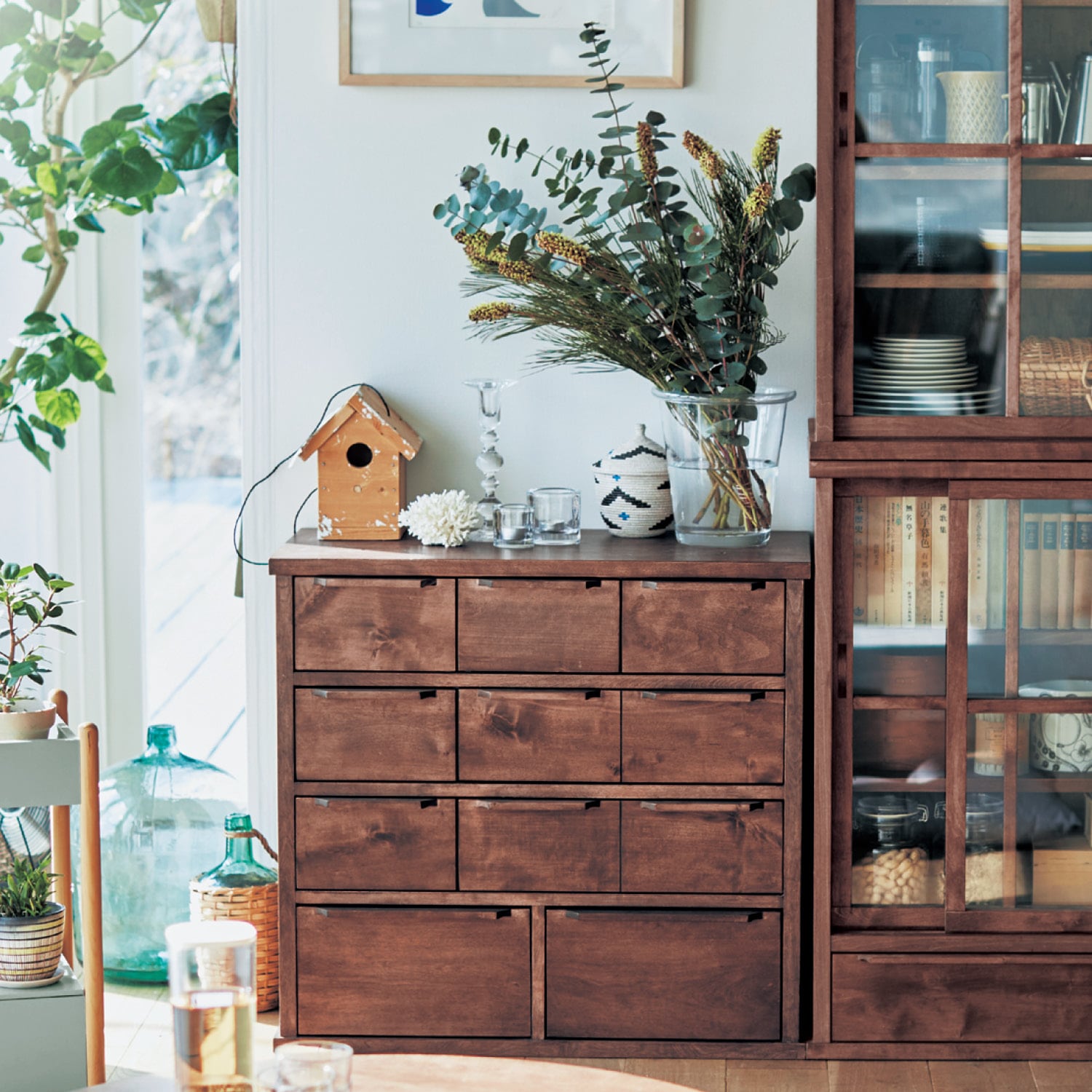 あたらしくて懐かしい。薬箪笥風チェスト ＜幅80cm＞(トキオリ