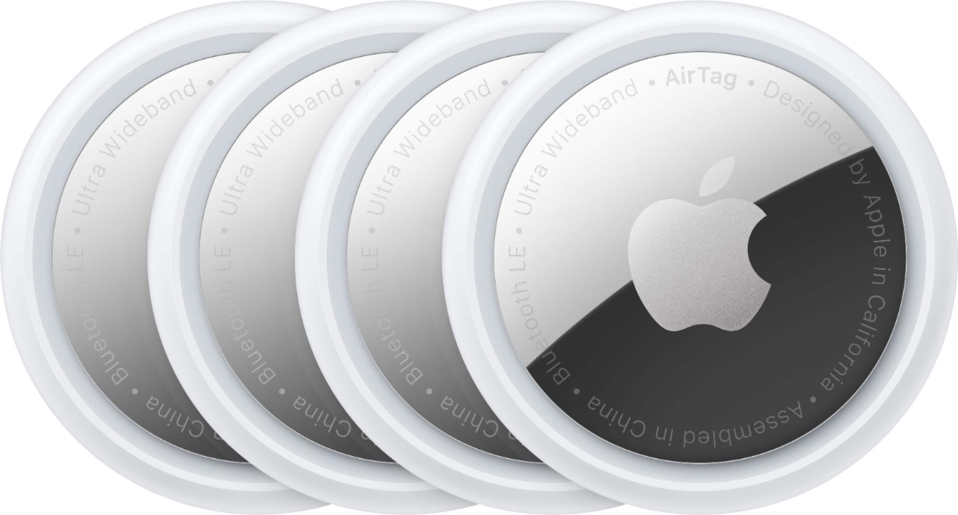 Apple AirTag (4 Pack) (1st Generation) 2021 Silver MX542LL/A