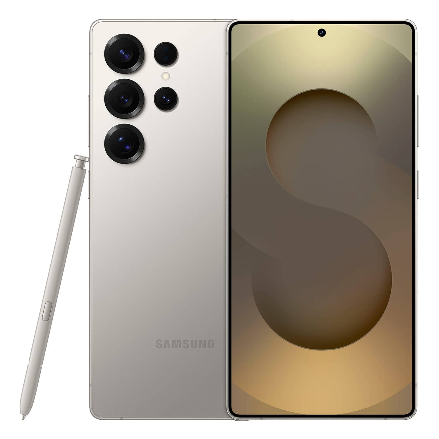 Samsung Galaxy S25 Ultra 256GB (Unlocked) Titanium Whitesilver SM