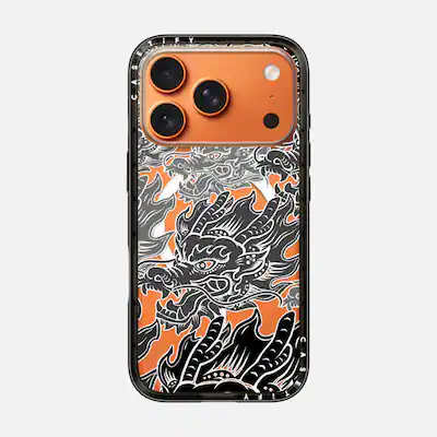 CASETiFY Apple iPhone 17 Pro Compact Case (Impact Lite) Dragon CTF