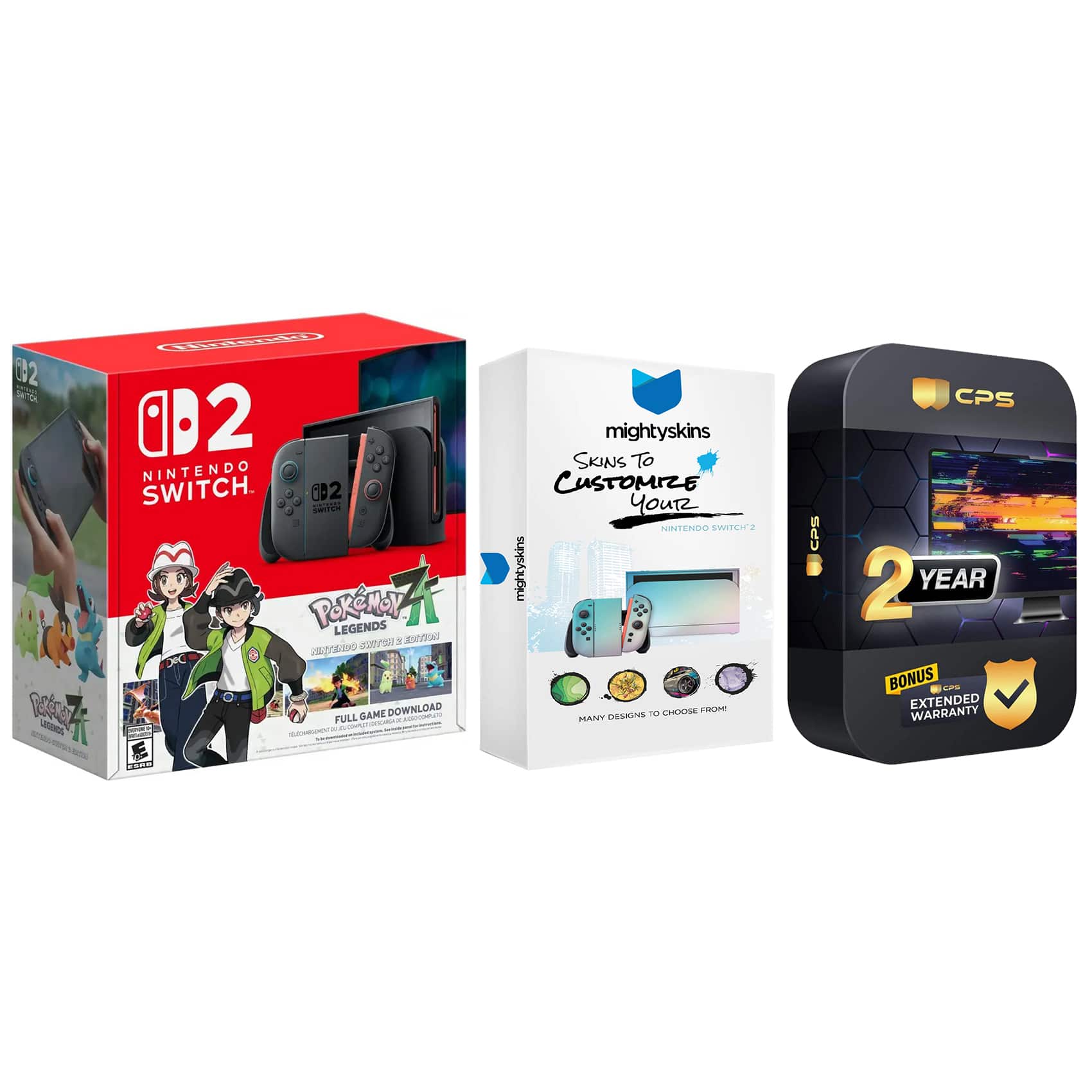 Switch 2 Pokémon Legends: Z A Bundle with MightySkins