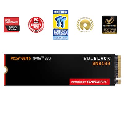 WD BLACK SN8100 4TB Non Heatsink Internal SSD Gen 5x4 NVMe