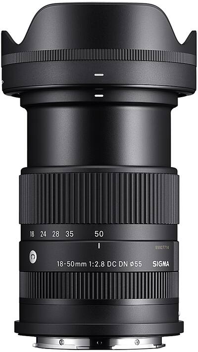 Sigma 18 50mm F2.8 DC DN Contemporary Sony E Mount Lens Black