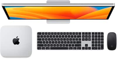 Apple Mac mini Desktop M2 Chip 8GB Memory 512GB SSD Silver MMFK3LL