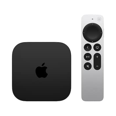 Apple TV 4K 64GB Streaming Device (3rd generation) Wi Fi Black