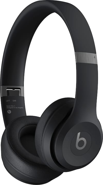 Beats Solo 4 Wireless On Ear Headphones Matte Black MUW23LL/A