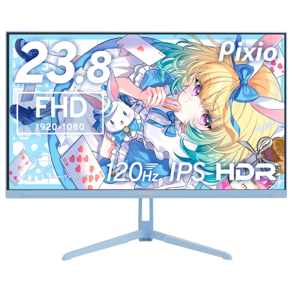 PX246WAVEB / パステルブルー | 23.8インチ 120Hz FHD IPSゲーミング