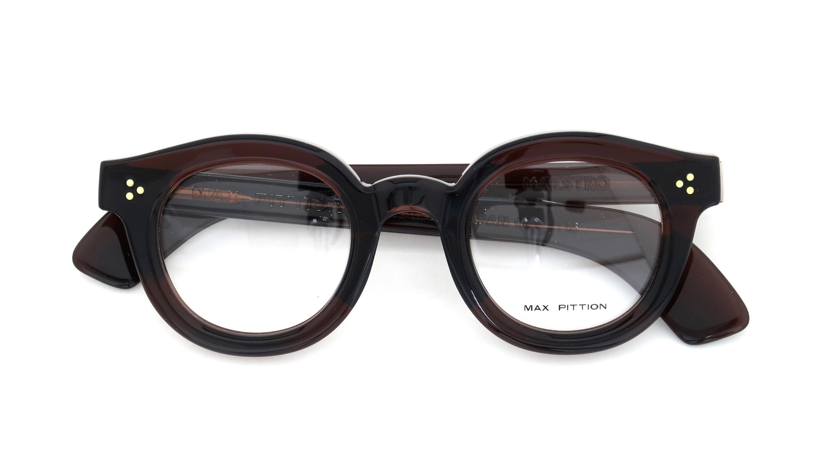 MAX PITTION マックス・ピティオン メガネ MAESTRO (PL-005C) CINNAMON