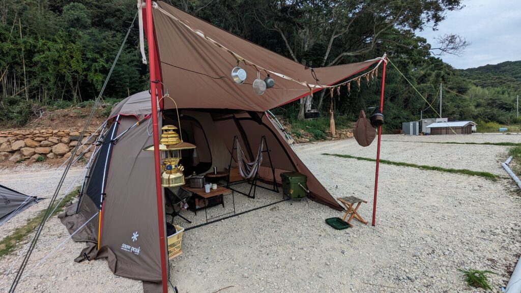 スノーピーク「トゥーガ」徹底レビュー！サイズ感・設営手順・快適性を