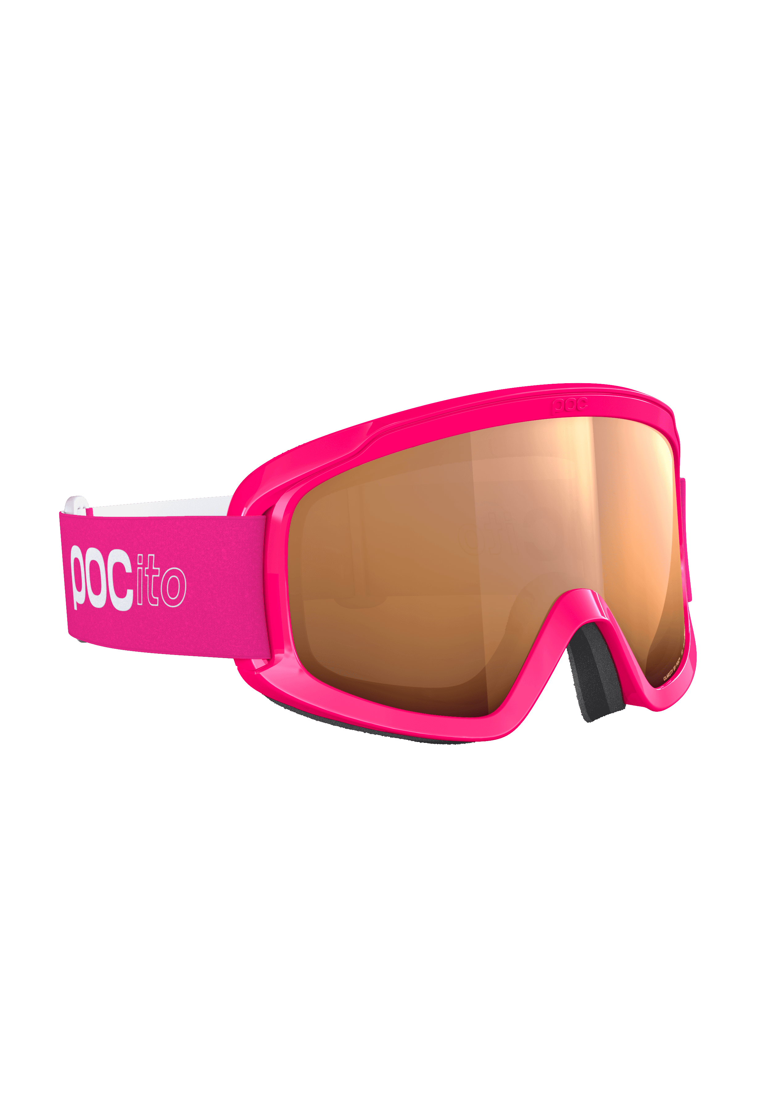 POCito Opsin Ski Goggles in Fluorescent Pink | Ski Eyewear | POC (US)