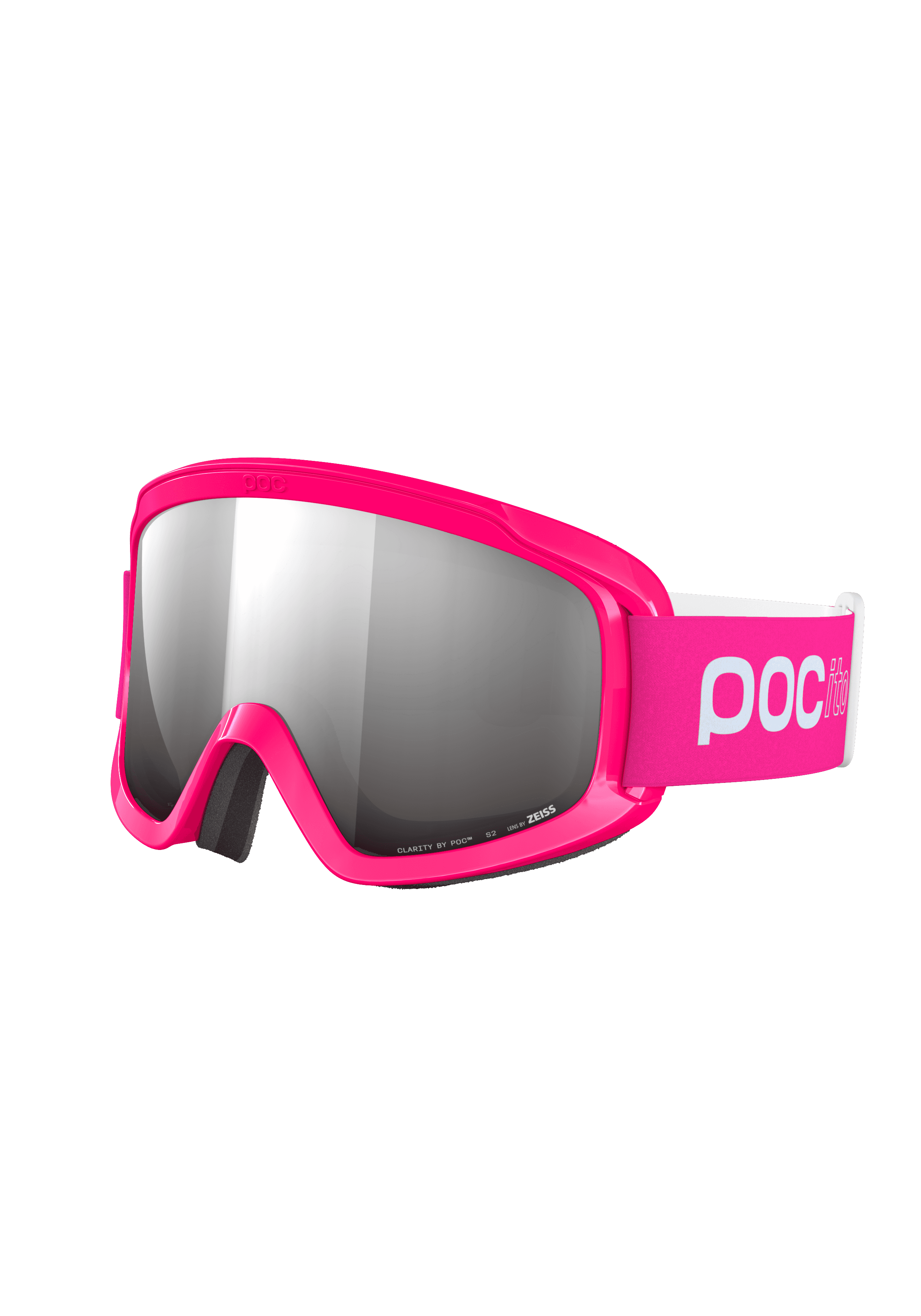 POCito Opsin Ski Goggles in Fluorescent Pink | Ski Eyewear | POC (US)