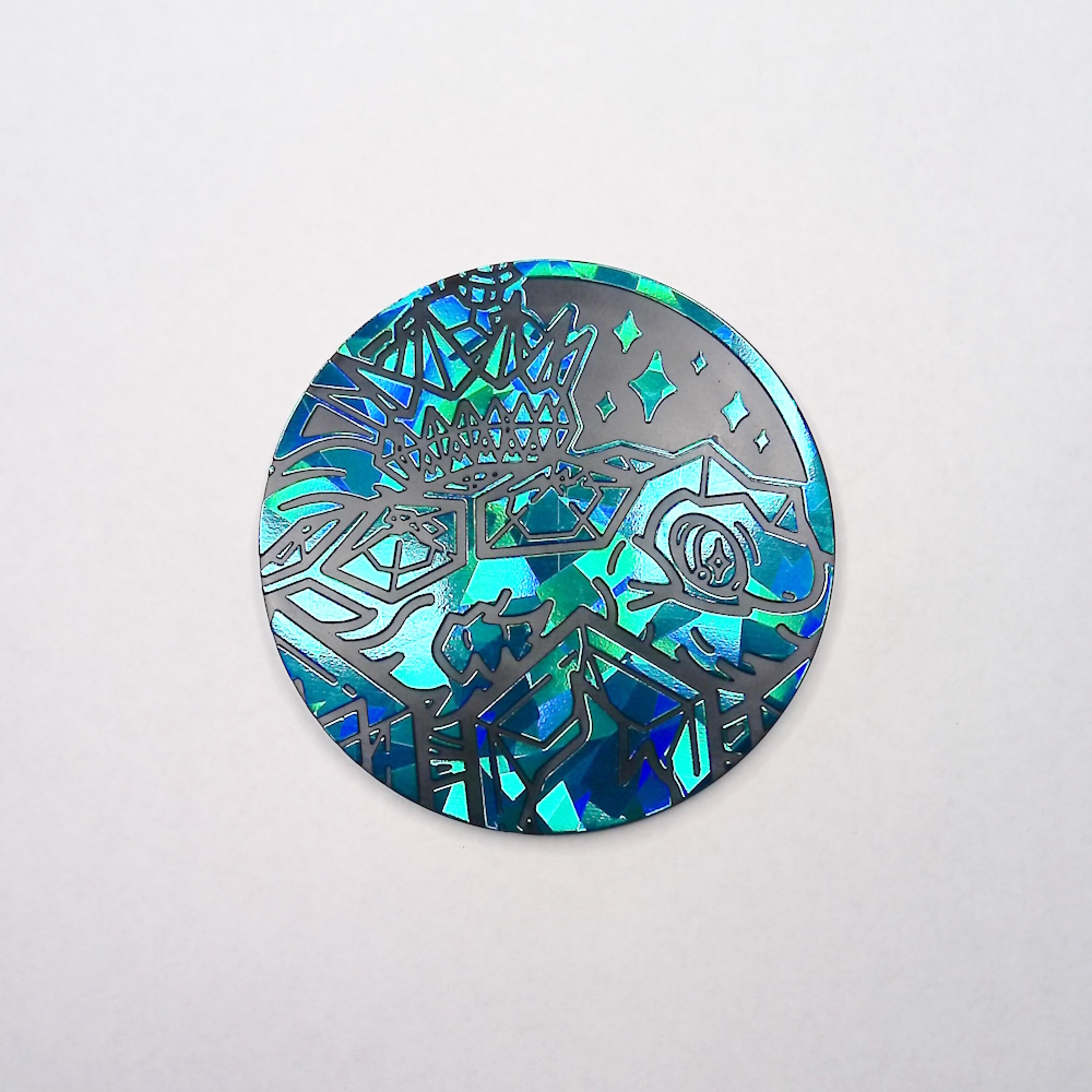 ステラフォルムテラパゴス：ブルークラックドアイスホロ【Stellar Form