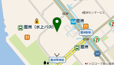 豊洲ベイサイドクロスタワー」(江東区-複合施設/商業施設-〒135-0061