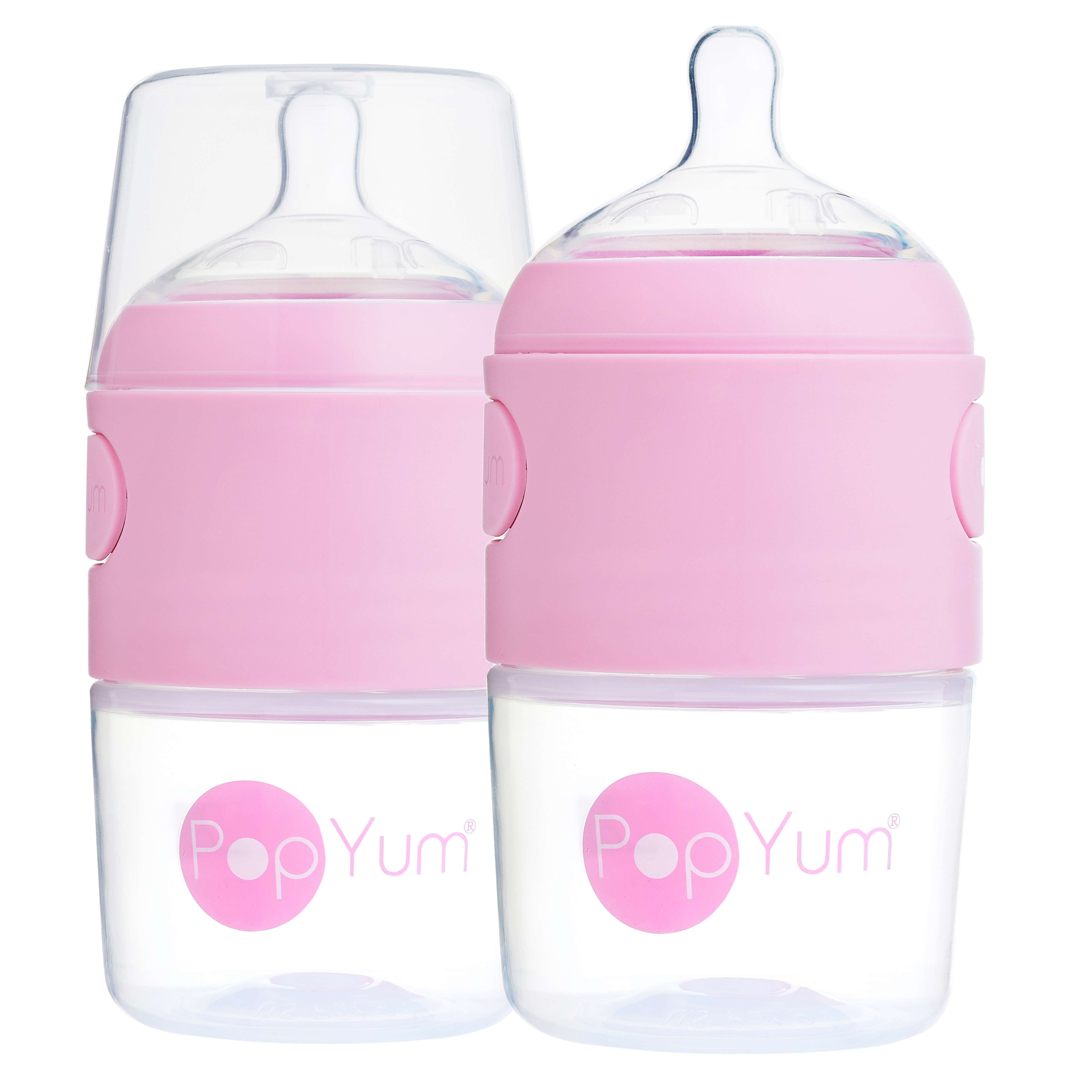 PopYum Anti-Colic Formula Making Baby Bottle, 2 pack, 5 oz, 150 ml