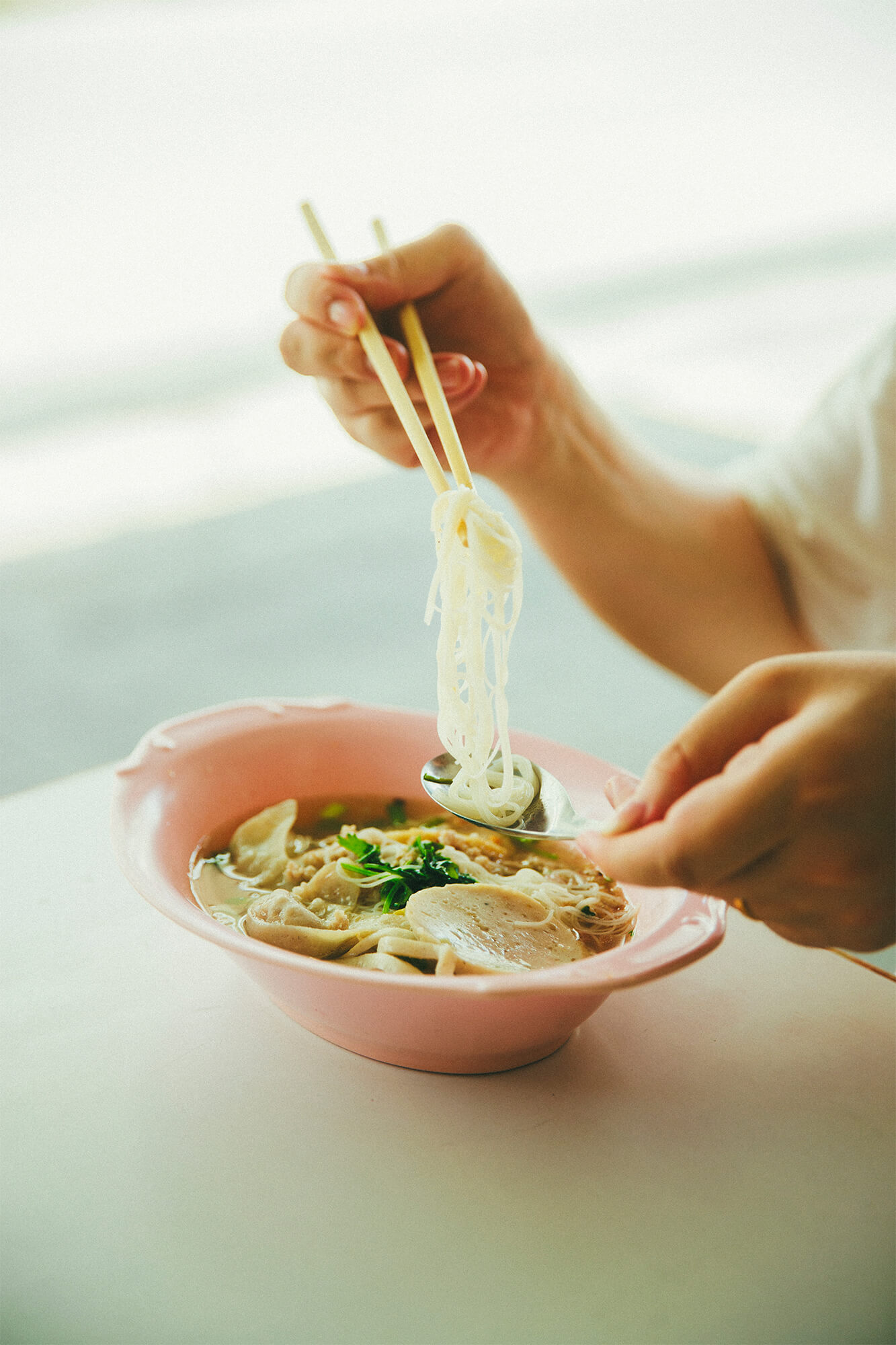 カオソーイかクイッティアオか、それが問題だ。／＠タイ チェンマイ