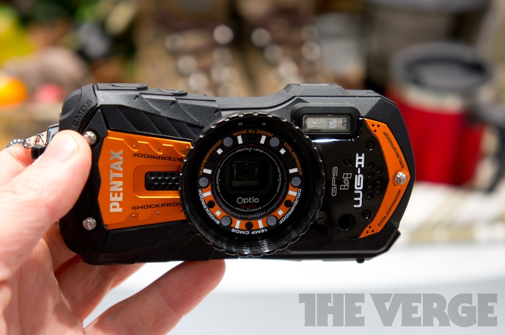 Pentax Optio WG-2 GPS ruggedized camera (hands-on) | The Verge