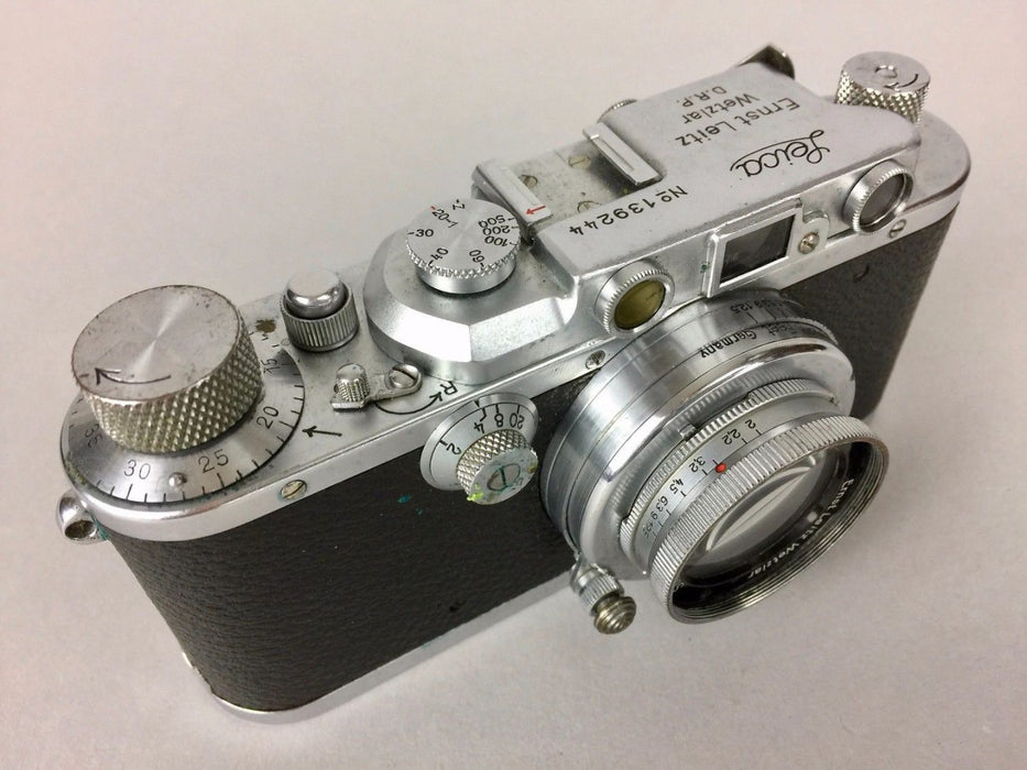 Leica 3 Ernst Leitz Wetzlar D.R.P. Camera 139244 &Amp; Summar F