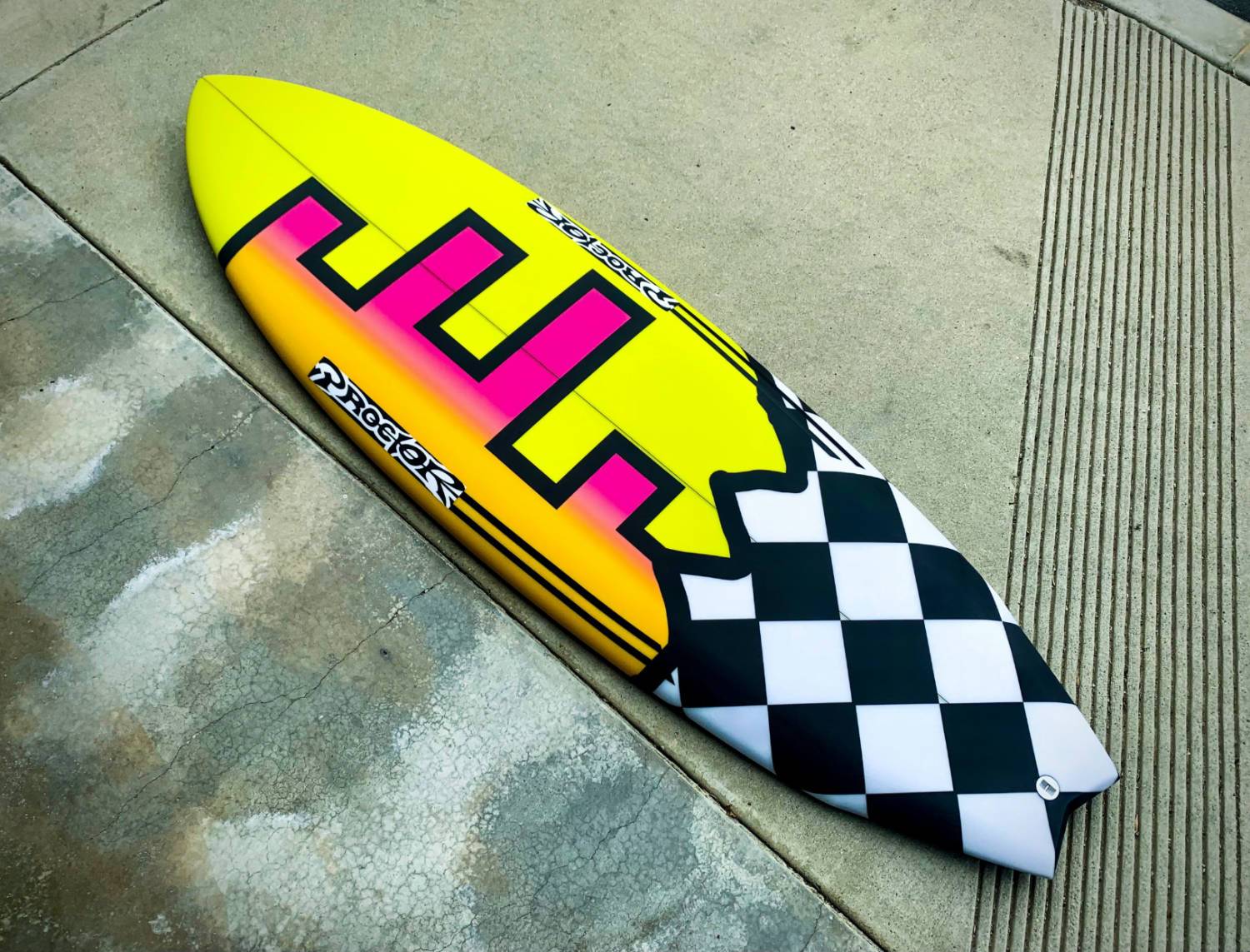 BACK TO THE FUTURE TWIN FIN | Proctor Surfboards Worldwide Custom