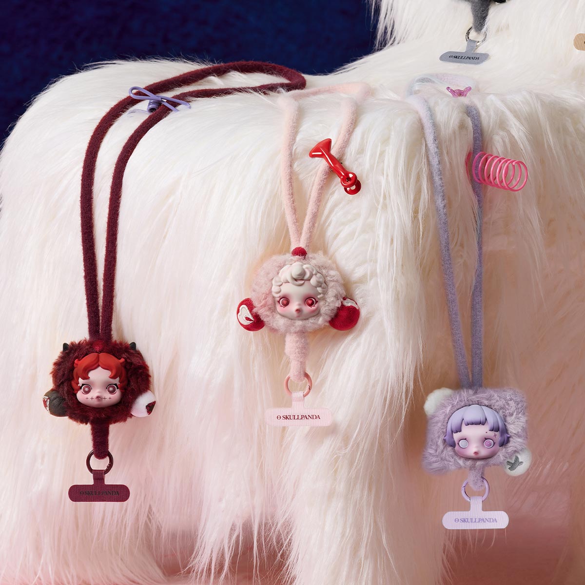 SKULLPANDA You Found Me! シリーズ スマホストラップ - POP MART (Italy)