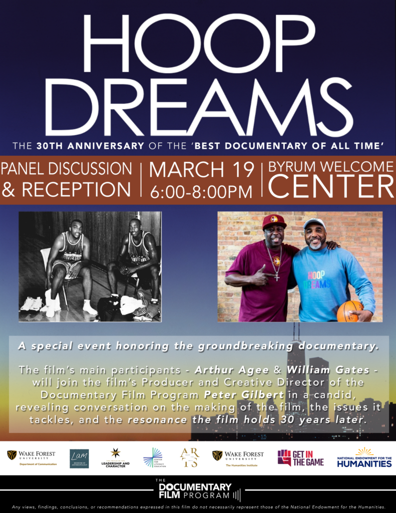 Hoop Dreams 30th Anniversary - Wake the Arts