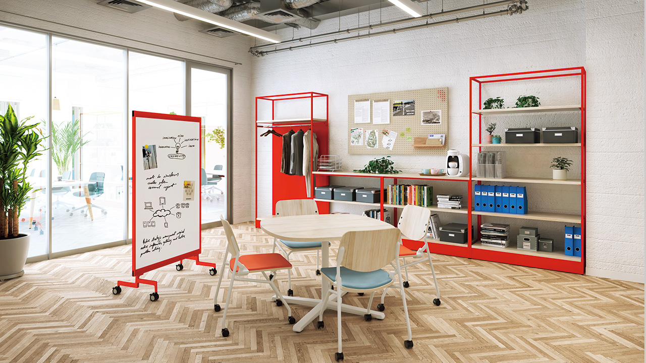 ライブス シェルフ｜オフィス｜製品情報｜株式会社オカムラ