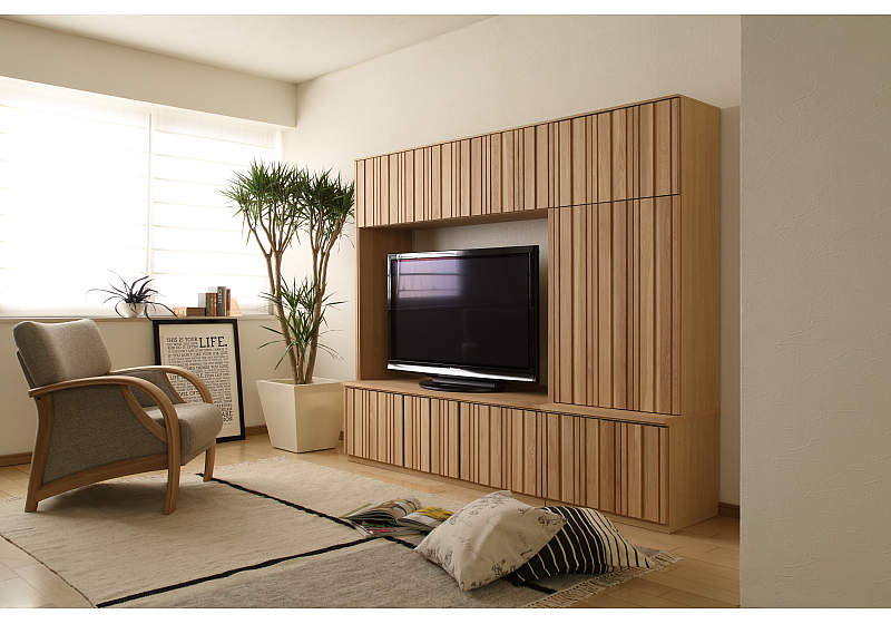 キャビネット（板扉） QT90EAME | リビングボード | 家具を探す