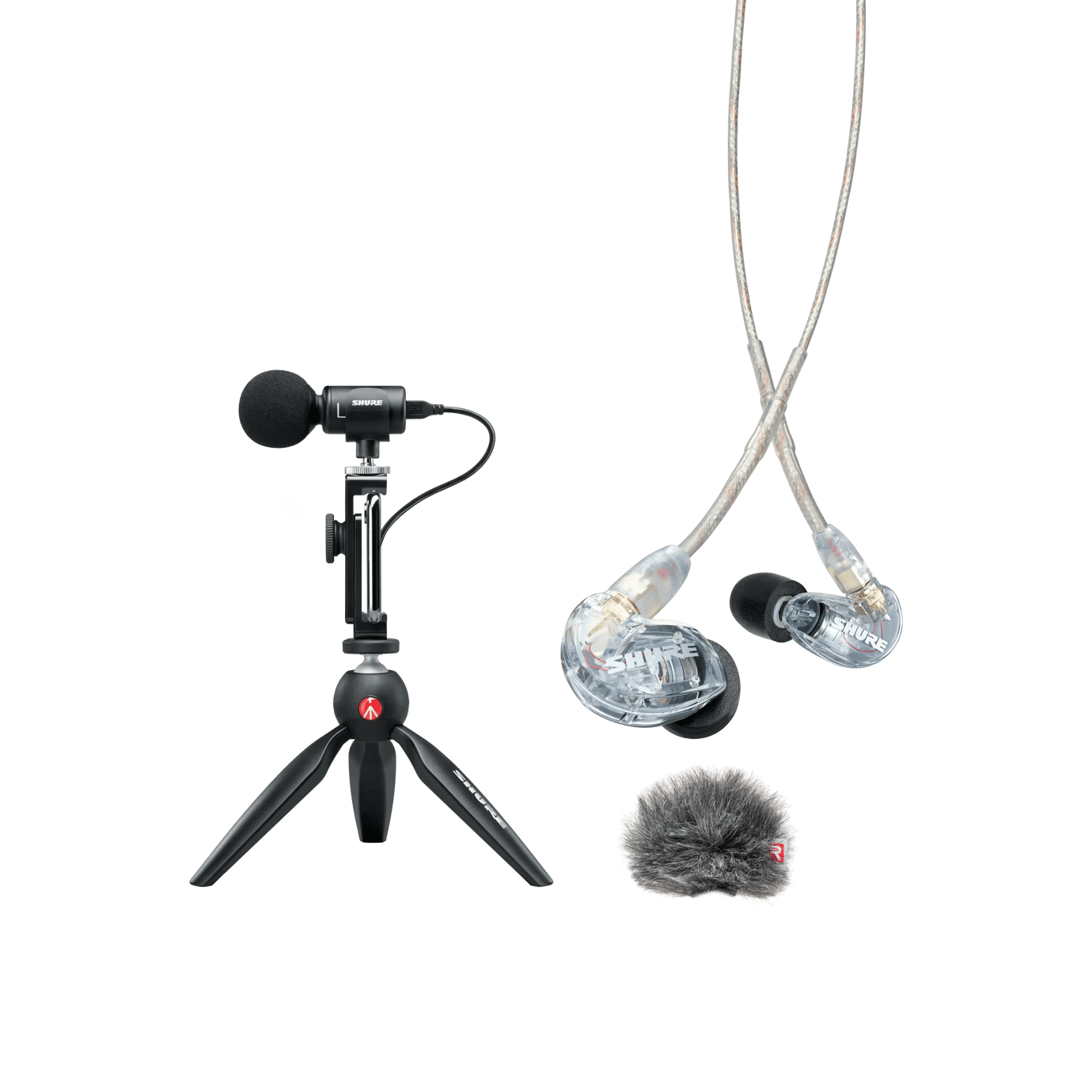 MV88+SE215 - Portable Videography Kit - Shure Middle East and Africa