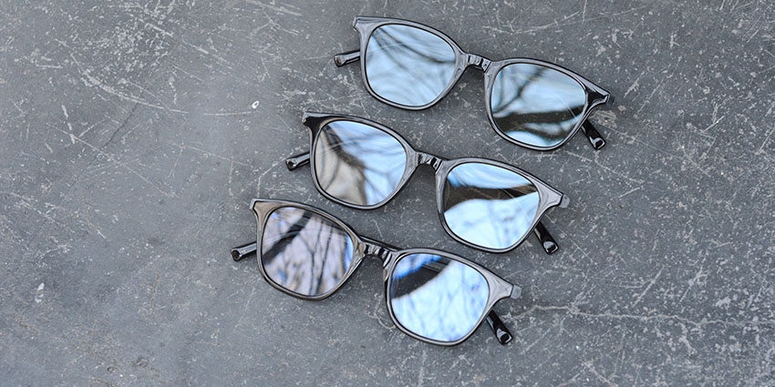 A.D.S.R. / RANDY ライトカラーフラットレンズサングラス 久々に再入荷