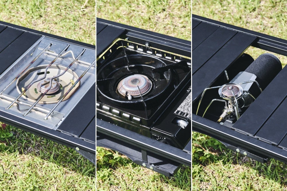 Alpen Outdoorsより、前回即完売したアルミユニットテーブルが