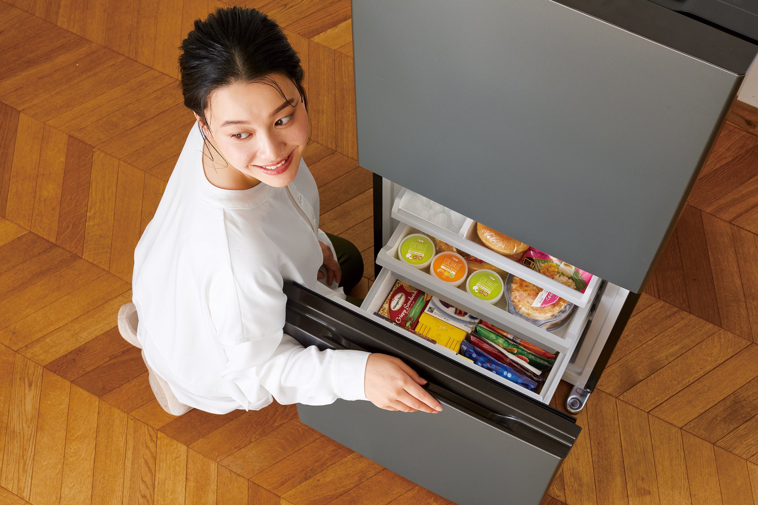 141⭐️2022年製☆アクア 冷蔵庫 大型 200L 大容量 一人暮らし AQUA