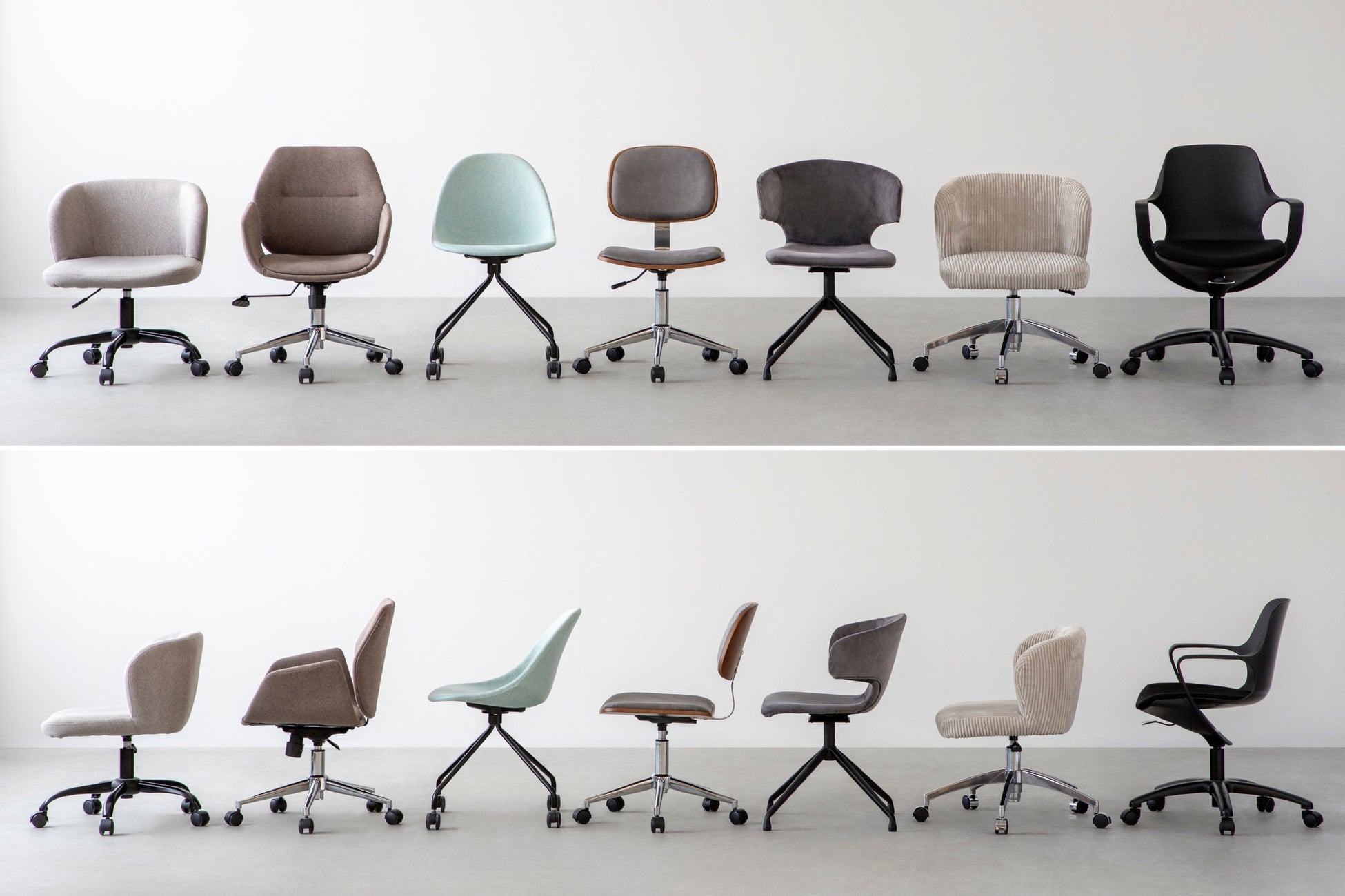 KANADEMONOでしか手に入らないチェアコレクションで、働く空間に美しい