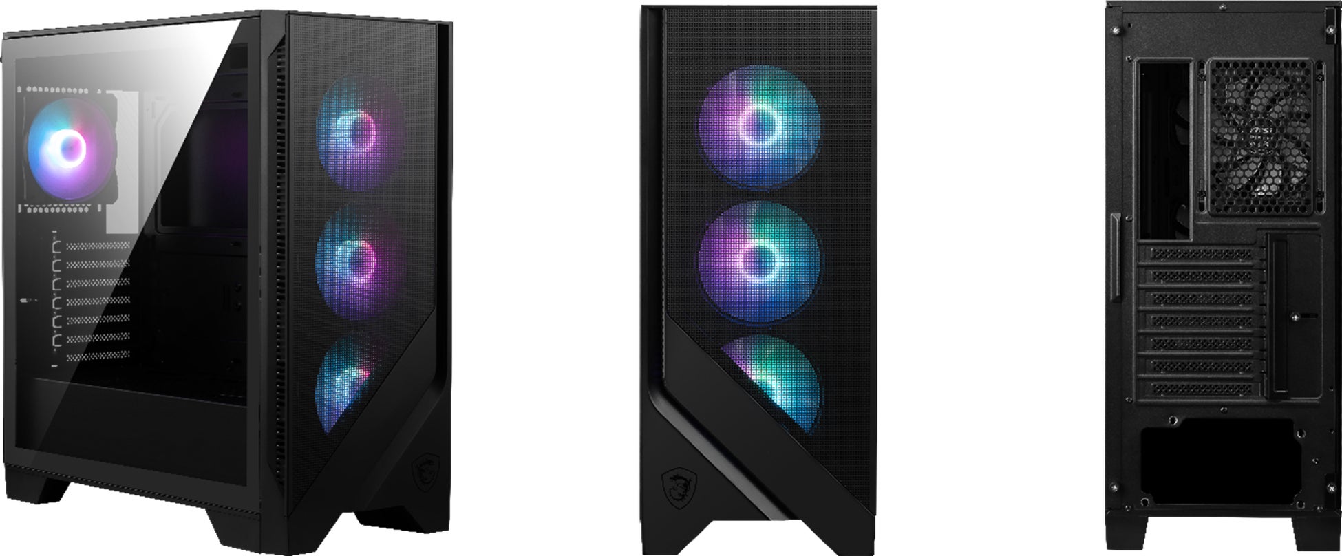 MSI、ATXマザーボード対応のゲーミングPCケース「MAG FORGE 320R