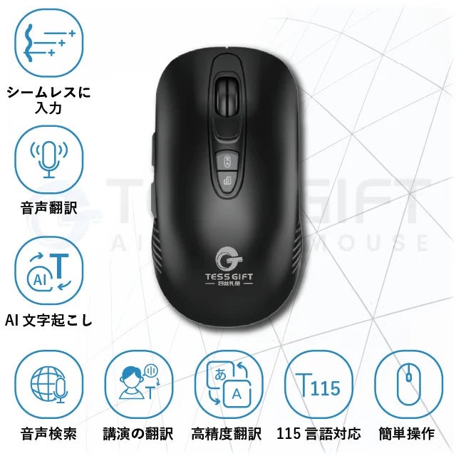 マクアケで1,000人以上から支持された『TESS GIFT AI ライティング