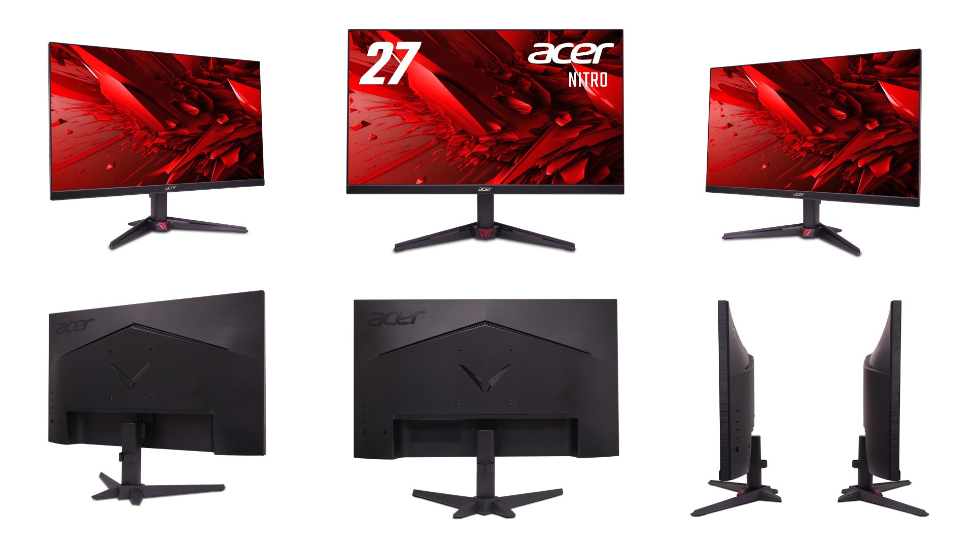 Acer、「Nitro」シリーズに 240Hz FHD IPSパネル搭載の23.8型・27型