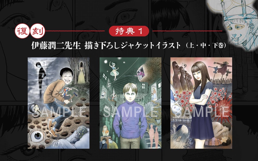 伊藤潤二『コレクション』完全版DVD-BOX」復刻プロジェクト開始 | 株式