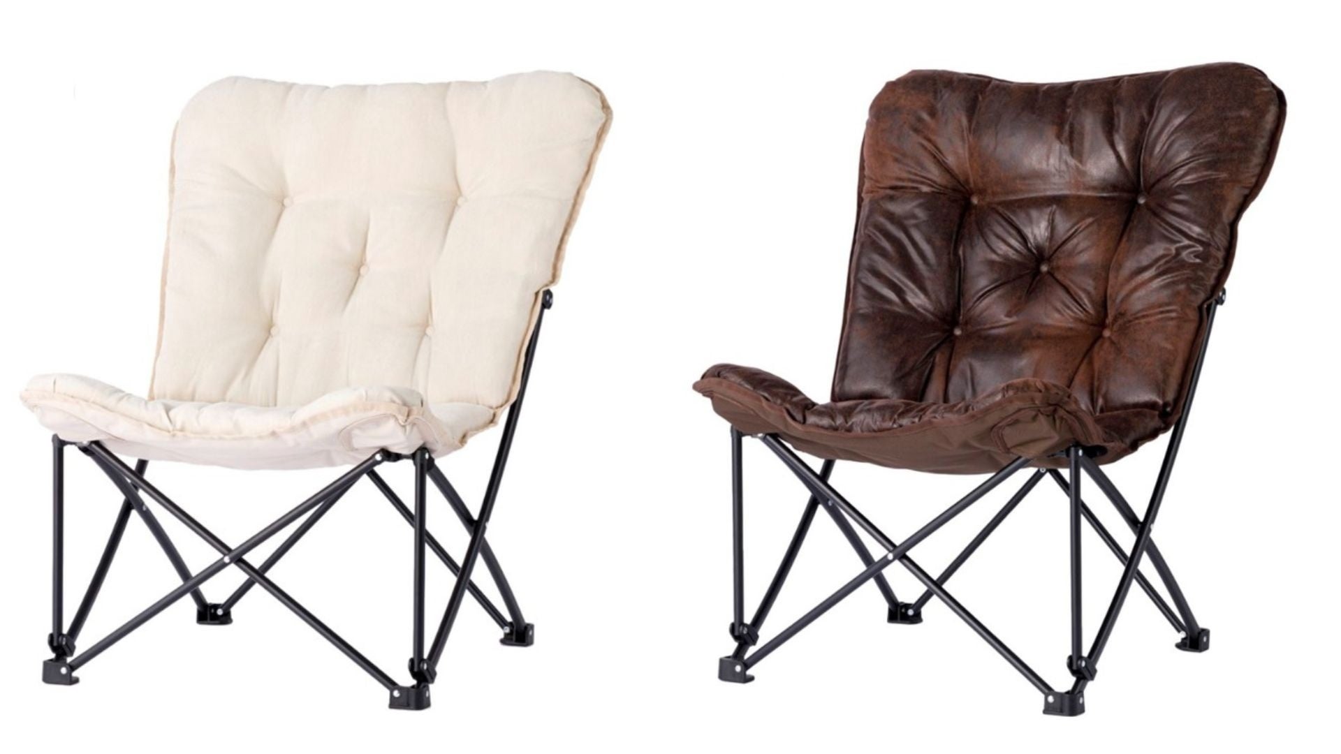 ニトリアウトドアの代名詞！ハイバックのバタフライチェアとオットマン