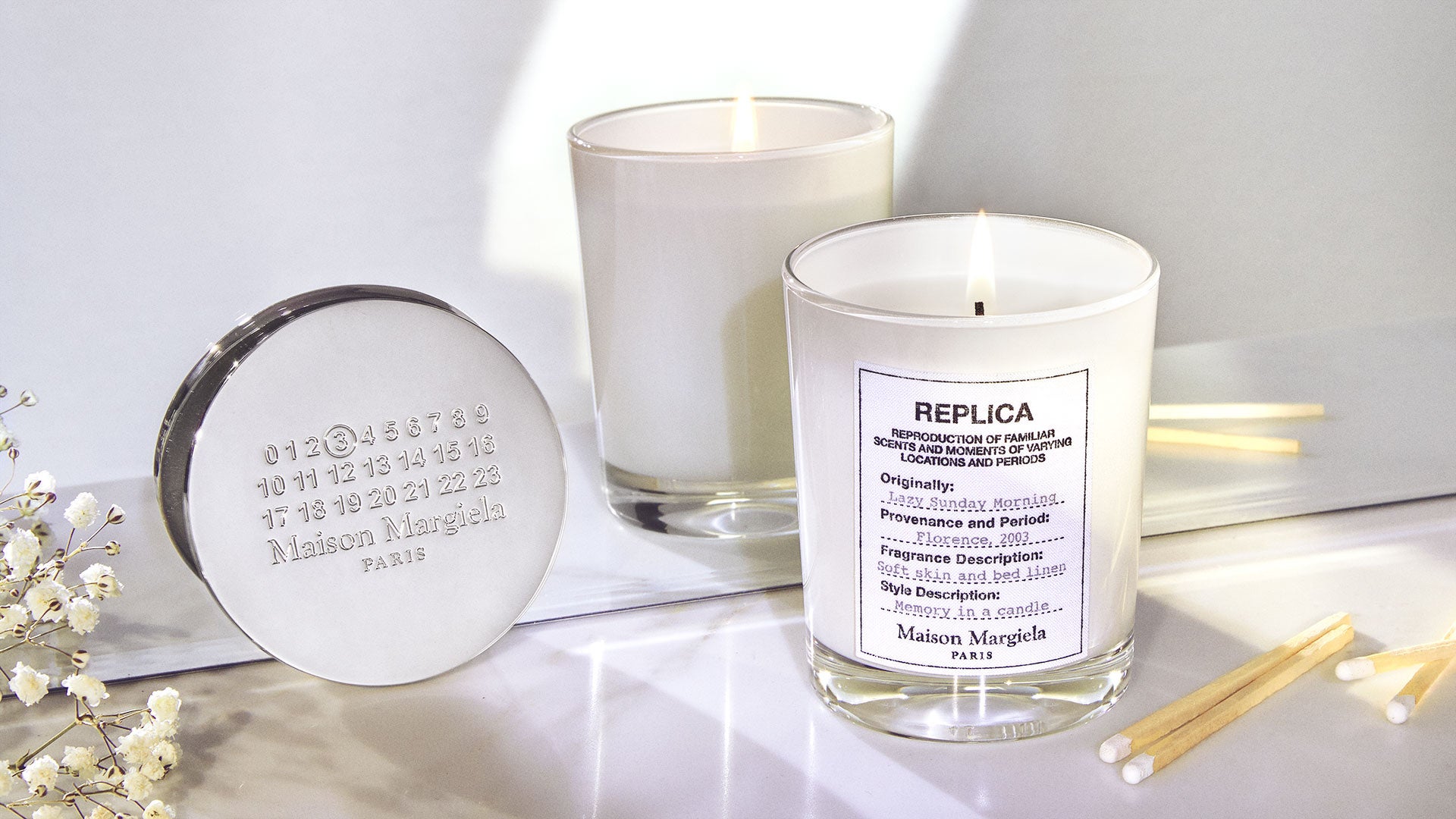 メゾン マルジェラ「レプリカ」キャンドルに、2つの香りが新たに登場