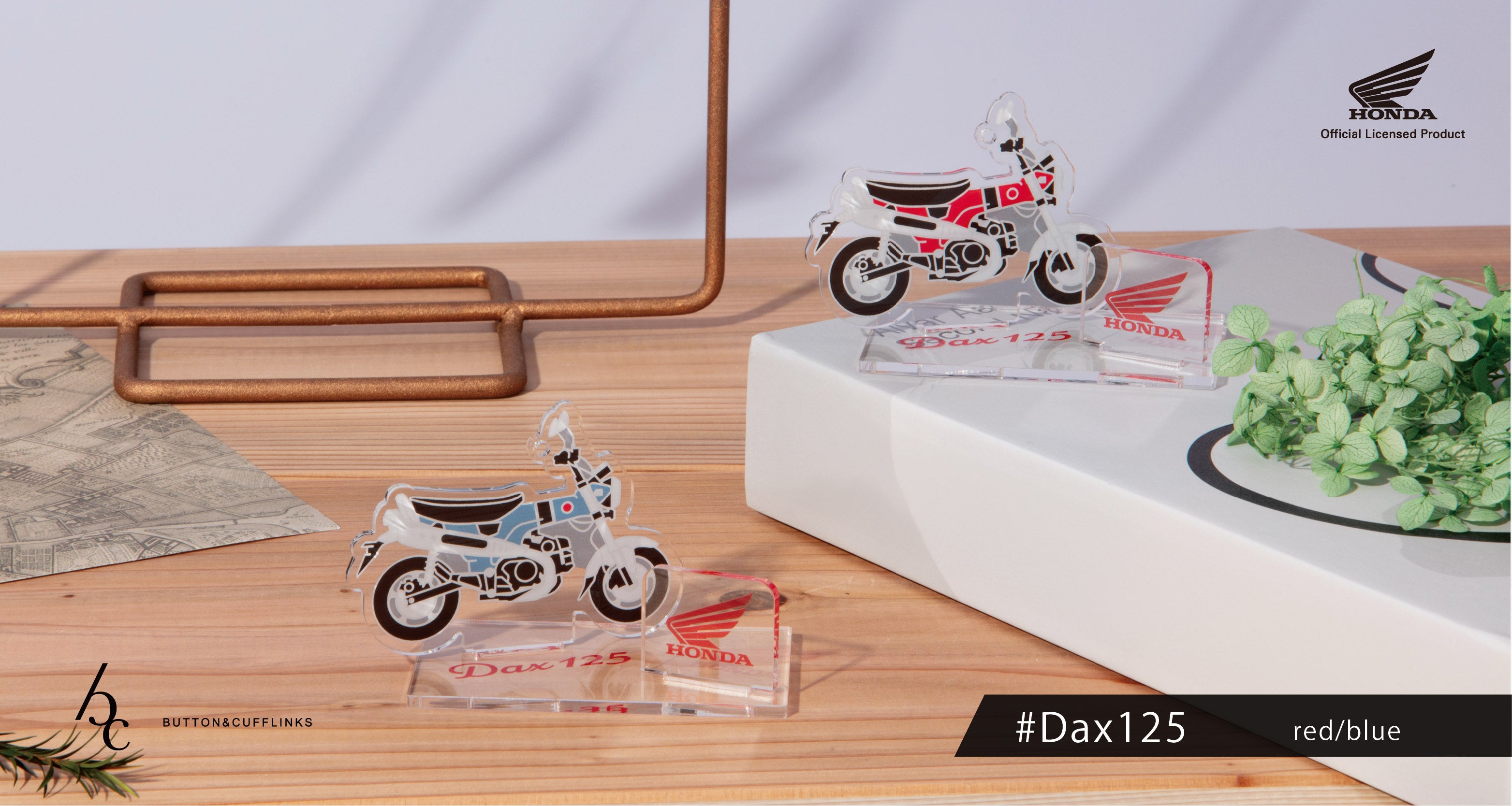 Hondaオフィシャルグッズ/バイクのアクリルスタンド&キーホルダー】大