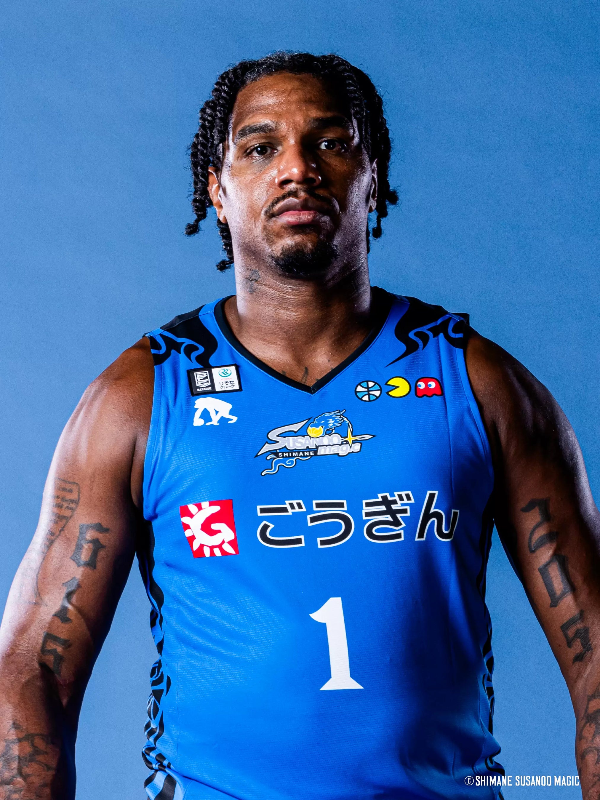 島根スサノオマジック】#1 コティ・クラーク選手、#14 ジェームズ