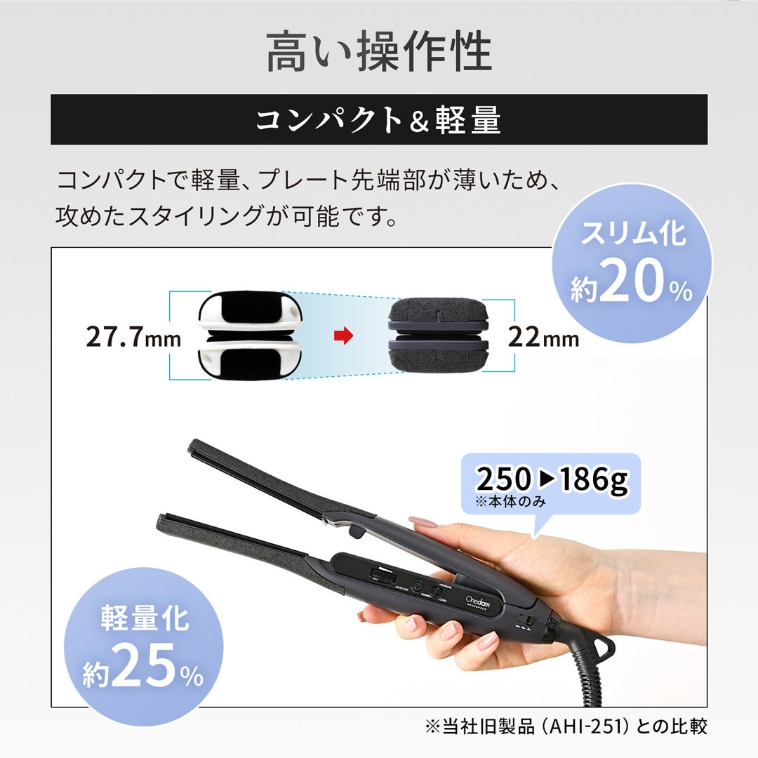 サロンが認めた、ワンダムアイロンの最高傑作！一般用モデル「 The