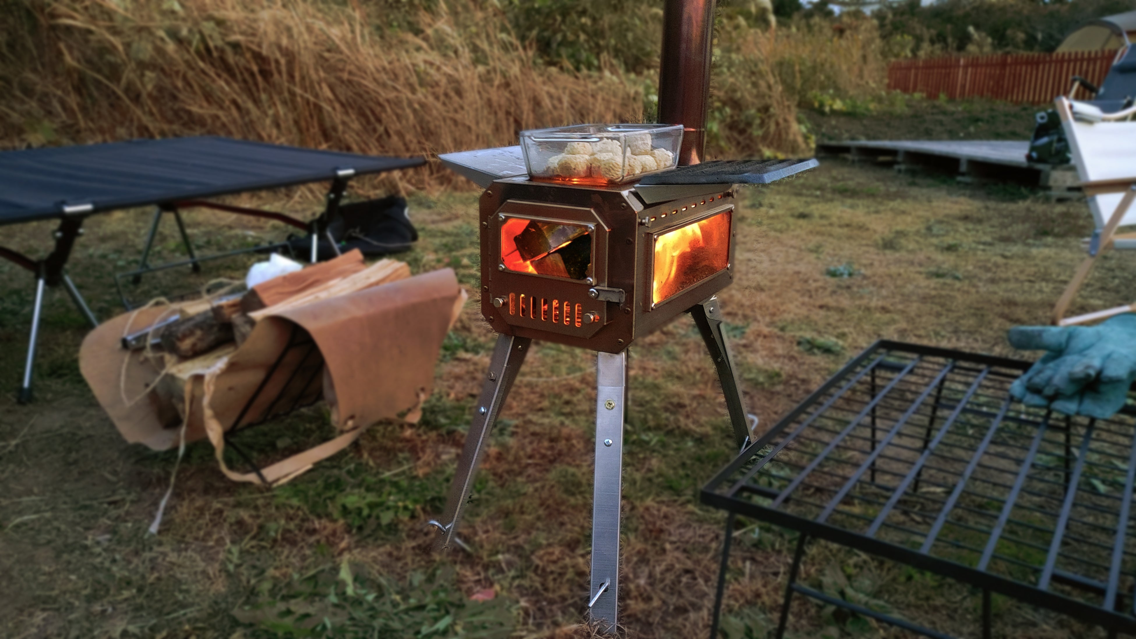 最強キャンプギアが登場】バーベキュー コンロ・グリルとしても使える