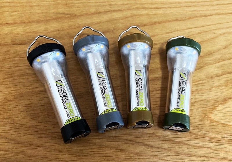 Goal Zero社製、アウトドアの定番LEDランタン「Lighthouse Micro Flash