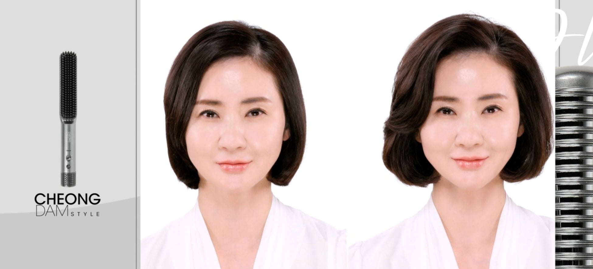 韓国市場でシリーズ累計35億円突破のブラシ型ヘアアイロン