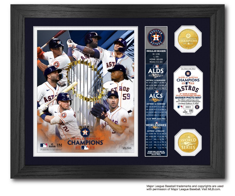 MLBワールドシリーズチャンピオンに輝いたアストロズ記念グッズ