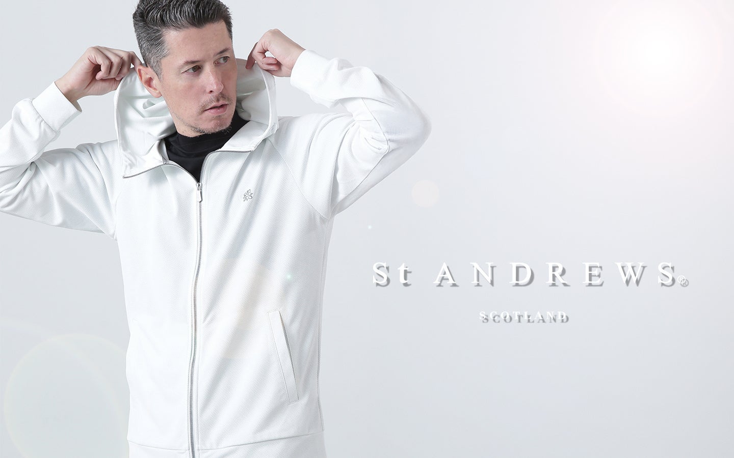 セント・アンドリュース】からUV＆近赤外線カット機能の新作フーディー