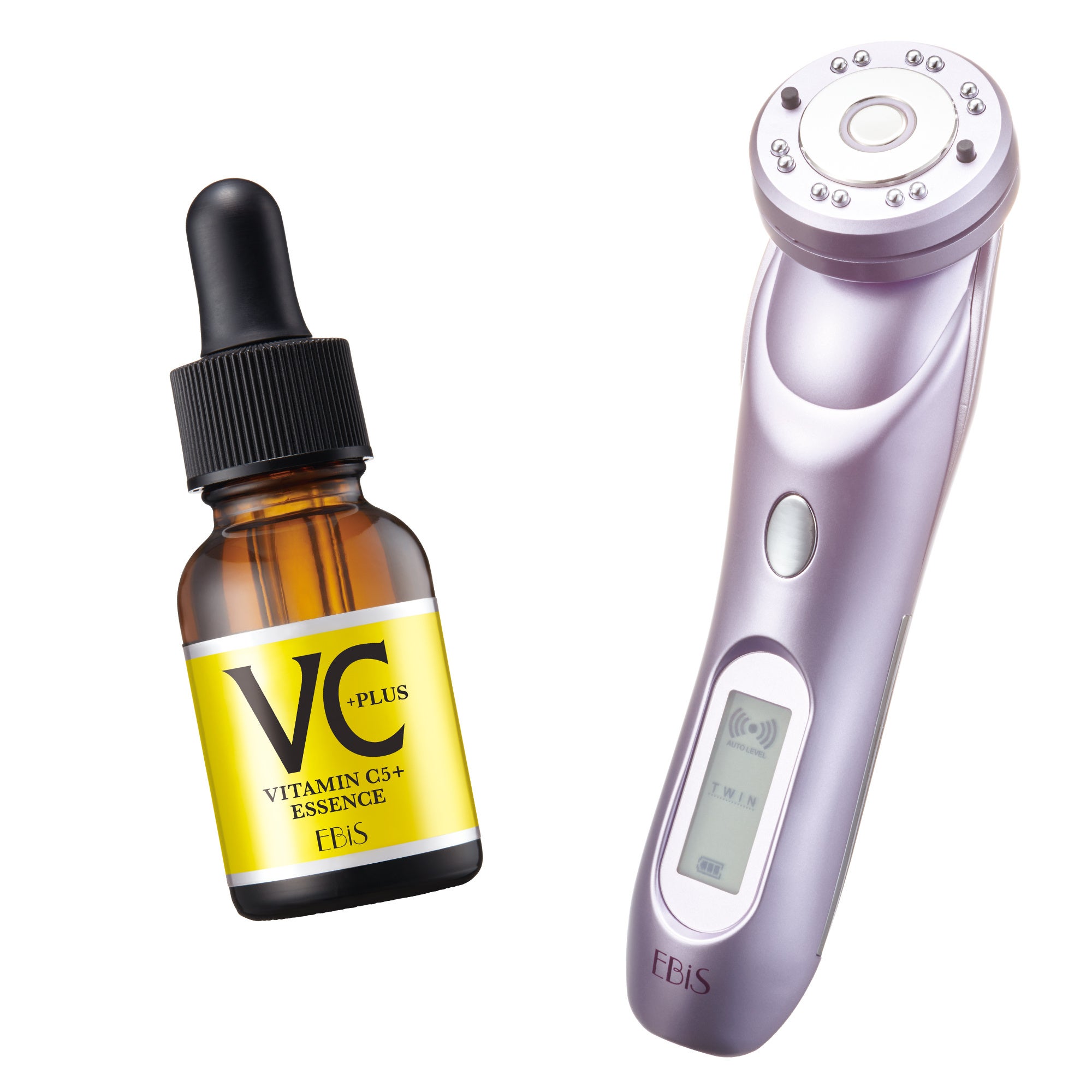 エビス大人気ビタミンC美容液と高機能美顔器がセットになった「ツイン